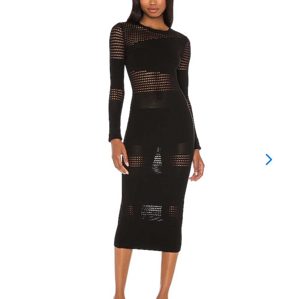 Lovers and Friends Tianna Dress in Black